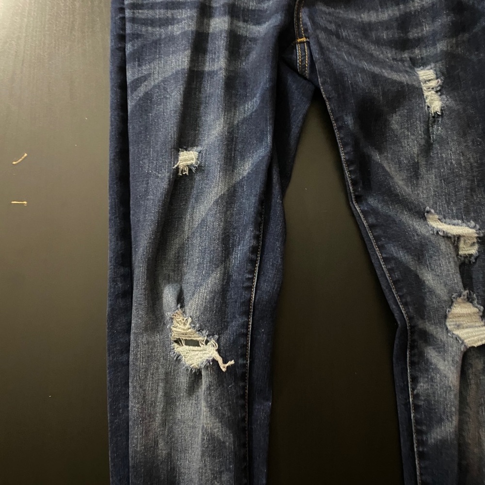 Blue Ripped Jeans - Picture 2 of 5